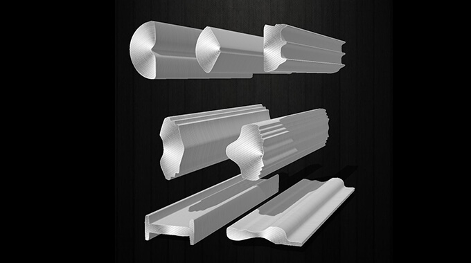 Outils pneumatiques manuels Pièces de ligne de forme différente